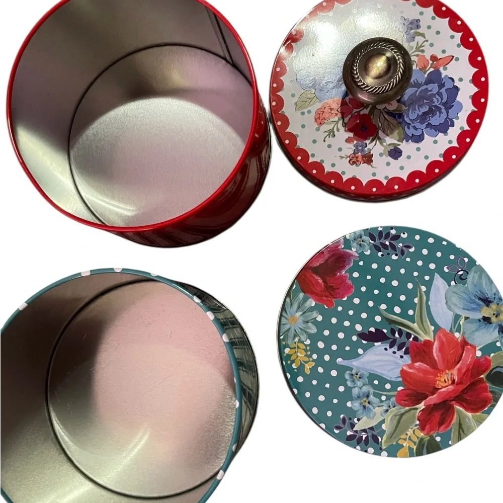 The Pioneer‎ Woman Decorative Small Tin Lids